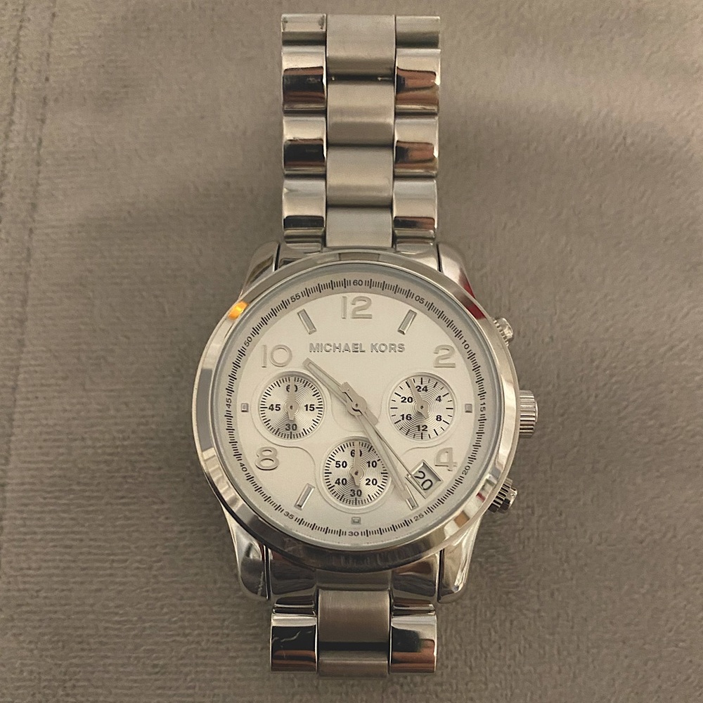 Michael Kors - Silver, 5076 Chronograph Women’s watch
